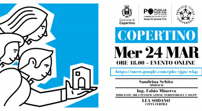 Mercoled&igrave; 24 marzo alle ore 18,00 il Comune di Copertino presenta la s...
