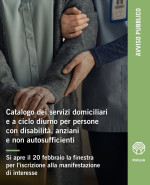 Catalogo dei servizi domiciliari e a ciclo diurno per persone con disabilit&a...