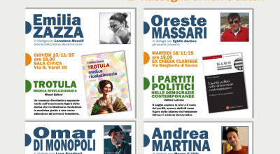 Prima edizione della rassegna di Libri e Autori  &ldquo;Copertine a Copertino...