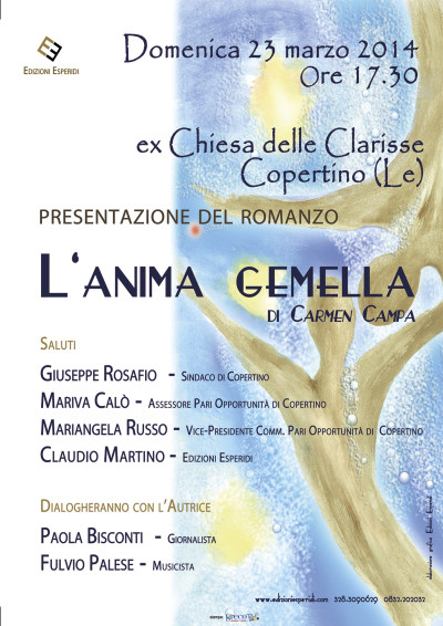 23 Marzo 2014 - Chiesa delle Clarisse - Dibattito e presentazione libro.