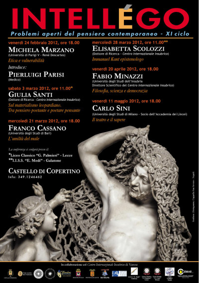 Programma INTELLEGO 2012 Programma INTELLEGO 2012