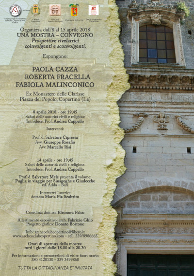 MOSTRA - CONVEGNO 8-15 Aprile 2018 Ex Monastero Clarisse Prospettive ...