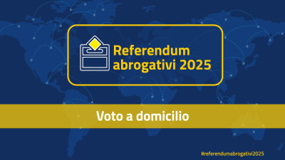 Referendum abrogativi 8 e 9 giugno 2025. Voto domiciliare